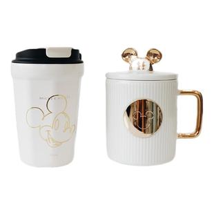 GERM迪士尼联名保温大容量杯咖啡杯情人节送女友送爱人礼物水杯