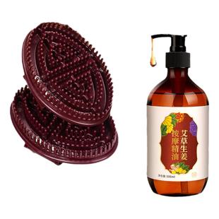 经络刷全身通用按摩软刷硅胶带脉疏通神器筋络揉肚子腹部腿部肝胆