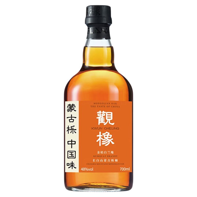 金奖-金桔白兰地长白山蒙古栎桶