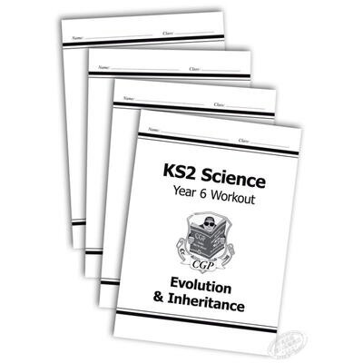 CGP KS2 Science 科学 Year 6 Workout 套装 英国进口原版书