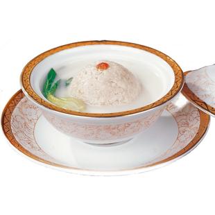 扬州特产蟹黄狮子头4只*60克 手工制作 原味/蟹黄