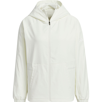 Adidas/阿迪达斯官方正品秋冬新款女士收腰运动梭织外套JZ4151