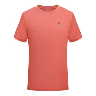 香港代购 MUNSINGWEAR/万星威高尔夫新款短袖白T恤男圆领经典时尚