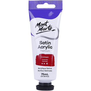 蒙玛特丙烯颜料套装75ml丙烯画diy手绘纺织颜料墙绘管装彩绘炳烯画