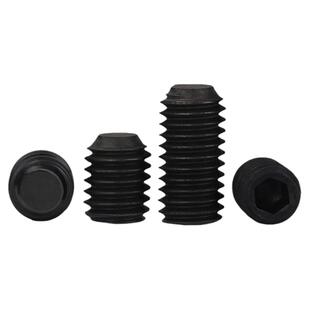 12.9级平端机米DIN913基米内六角螺丝紧定螺钉GB77高强度平头顶丝