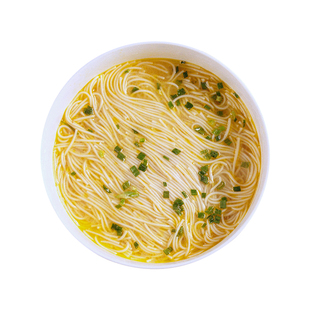 鸡汤面豚骨拉面苏式汤面苏式面半干面银丝面条白汤面鸡油猪骨高汤