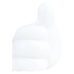 点赞大拇指挂钩面膜勺数据线收纳固定器免打孔无痕粘钩面霜瓶收纳