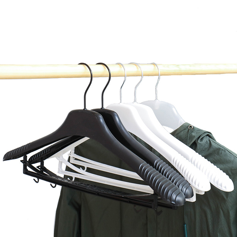 衣架睡衣套装连体成人服装店专用衣架西服展示架西装防滑挂防肩角