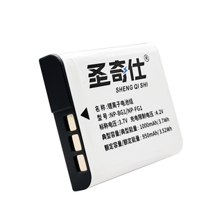 圣奇仕NP-BG1/FG1电池适用SONY索尼CCD相机DSC-W300 W200 T20电池充电器