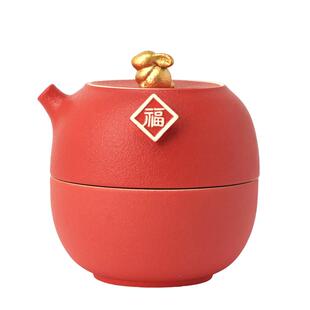 故宫 瑞兔献福旅行茶具 礼盒生日礼物 故宫官方旗舰店 礼品伴手礼