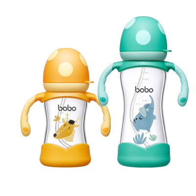 bobo防撞防摔玻璃奶瓶