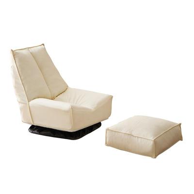 懒人沙发榻榻旋转沙发椅单人躺椅