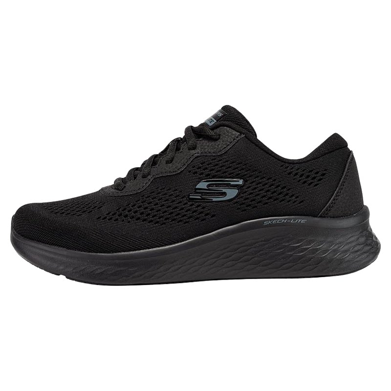 Skechers斯凯奇女鞋官方旗舰店休闲鞋运动鞋秋季缓震黑色跑步鞋