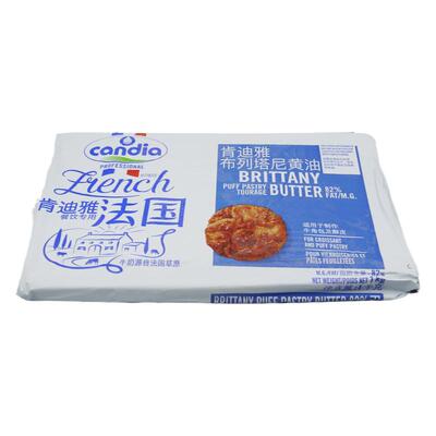 肯迪雅列塔尼片状黄油片1kg烘焙