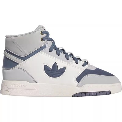 阿迪达斯三叶草皮质高帮休闲板鞋