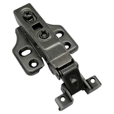 铝框玻璃门铰链液压缓冲阻尼酒柜衣柜厨房吊柜门合页20极简窄边框