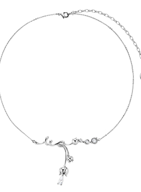 【新品】BOONEE秘境花园系列露珠铃兰吊坠项链女款轻奢小众锁骨链