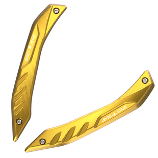 XMAX300风挡装饰盖XMAX250前风挡玻璃装饰盖摩托车灵兽适用雅马哈