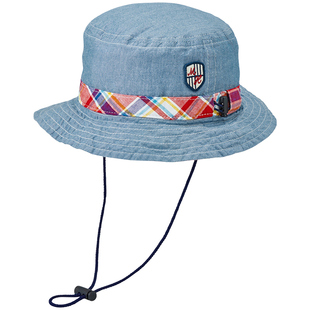 MIKIHOUSE儿童帽子宝宝帽子渔夫帽男女宝春夏款遮阳帽外出帽