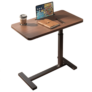 边几升降电脑桌家用床上学习桌床边桌客厅可移动沙发折叠书桌卧室