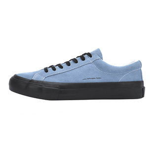 MATNUT BLOOD 翻毛皮 藕粉/雾霾蓝色 小众原创 国潮 低帮 板鞋