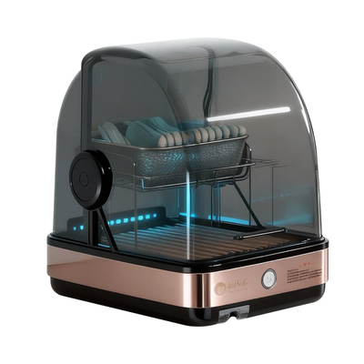 小型双层筷勺消毒烘干一体机台式