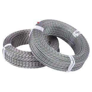 K型热电偶补偿导线PT100精密金属屏蔽线耐高温线传感温测温延长线