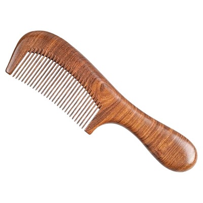 檀木梳子儿童女孩不打结伤头防男女脱桃士专家用密小便携随身按摩