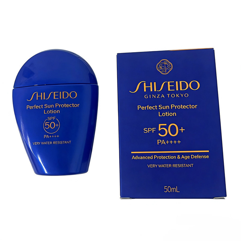 资生堂日本50ml滋润蓝胖子防晒乳