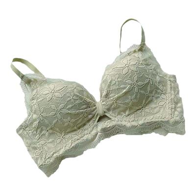 奶油蕾丝内裤内衣女套装性感聚拢