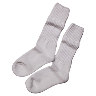 Stochastic毛巾袜篮球袜粗线秋冬加厚纯白运动袜粗针rototo棉袜子