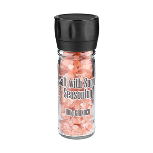 100g*2瓶赫芮姆大西洋海盐糖盐岩盐 矿井盐 粒海盐煎牛排 研磨器