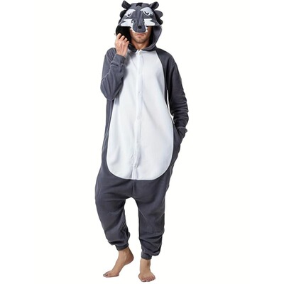 D 32102 Cartoon Pikachu Pajamas 卡通连体睡衣 跨境欧美