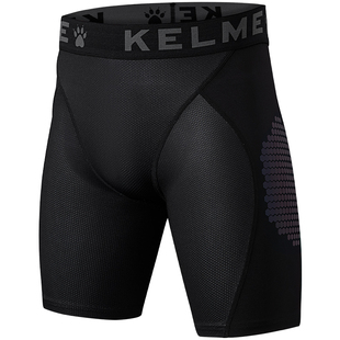 KELME卡尔美足球铲球裤男 紧身速干短裤五分运动健身高弹打底裤子