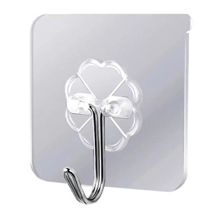 挂钩免打孔强力承重粘胶贴浴室壁挂墙壁无痕门后挂钩吸盘厨房粘钩