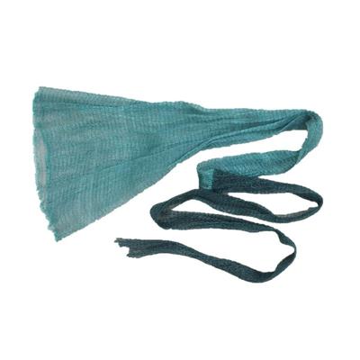 倒须鱼网流水河口桥头