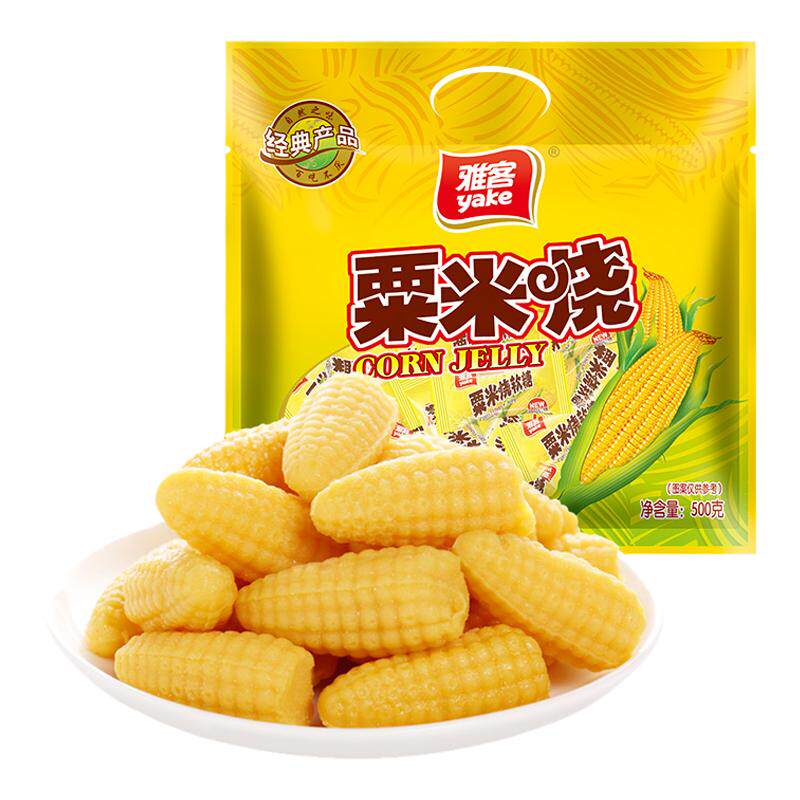 雅客芒果软糖玉米糖散装