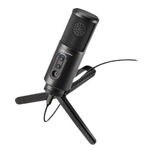 铁三角ATR2500x-USB电容麦克风 24bit/192kHz 心形指向实时监听