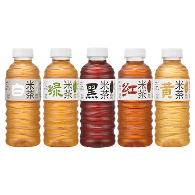 五色米茶植物饮料0糖0脂0能量