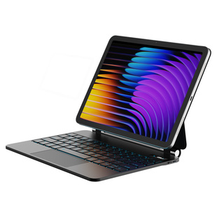 YIRF适用新款小米8Pad平板悬浮磁吸智能调节触控妙控键盘小米7Pro无线蓝牙一体保护壳皮套7SPro小米鼠标套装