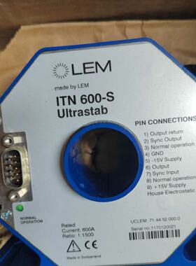 议价ITN600-S LEM莱姆高精度互感器