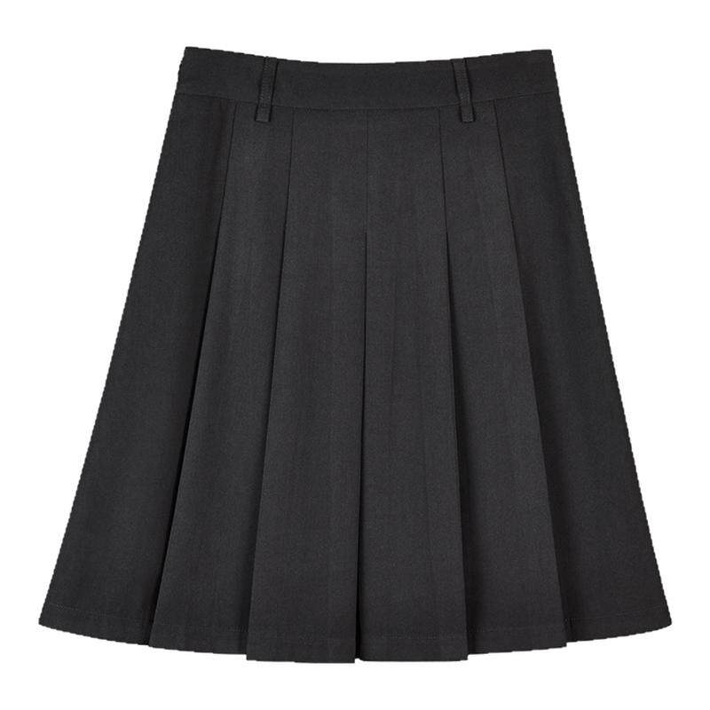 百褶裙夏季半身裙女裙子中裙半裙