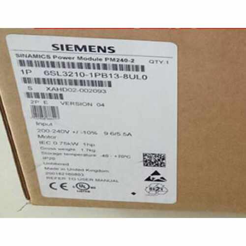 议价全新现货6SL32106SL32101PB138UL0西门子G120变频器055KW2002