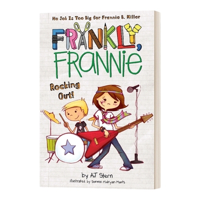 英文原版 Frankly  Frannie Rocking Out! 坦率点 弗兰妮8 英文版 进口英语原版书籍