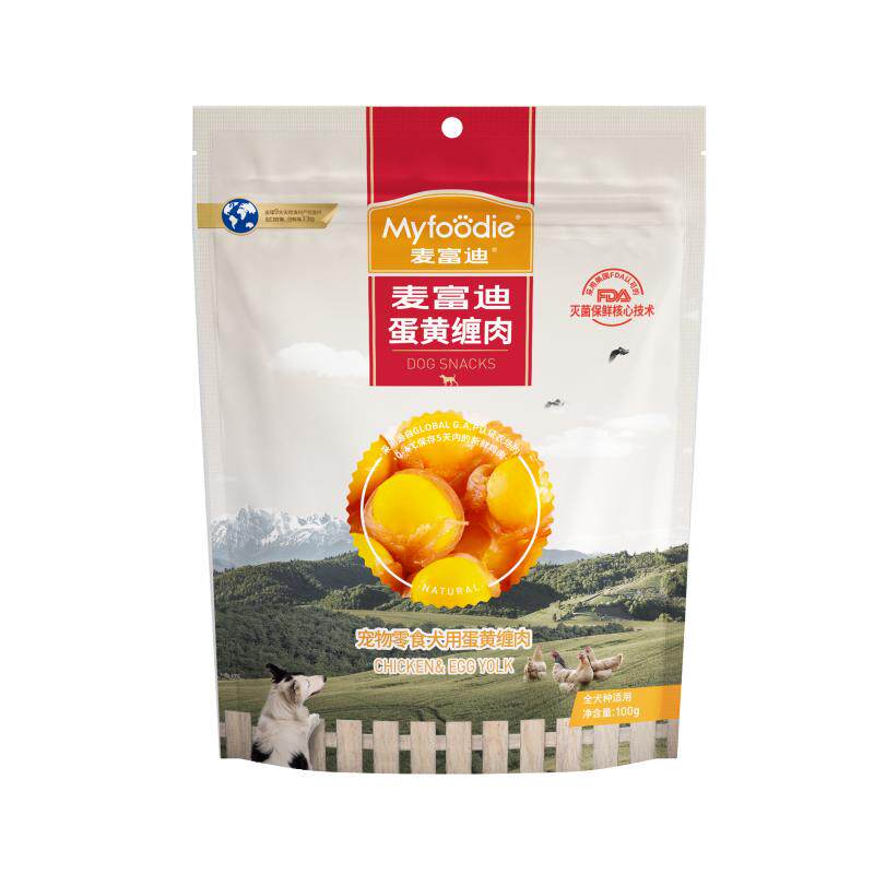 麦富迪鸡肉绕蛋黄训练奖励