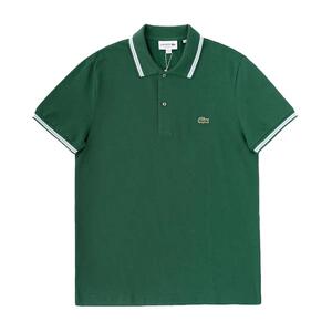 Lacoste经典翻领短袖POLO衫