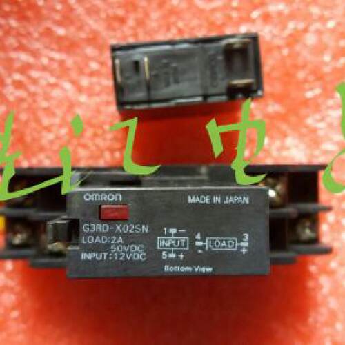 议价G3RD-X02SN  2A  12VDC  OMRON固态 含底座 原装正品 拍前先