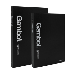 日本国誉活页本kokuyo渡边gambol外壳可拆卸b5简约大学生a5螺旋线圈活动页26孔黑色商务记事加厚笔记本子