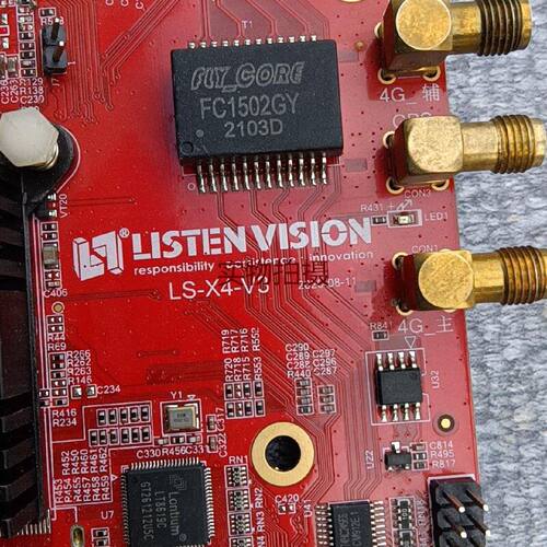 溢价-LED控制器灵信视觉LSX4V3LED控制卡一张如图