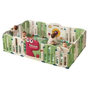 babycare游戏围栏防护栏婴幼儿爬爬垫围栏一体儿童宝宝爬行室内